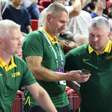 Lietuva – Pietų Korėja rungtynių akimirka | krepsinionamai.lt nuotr. 50