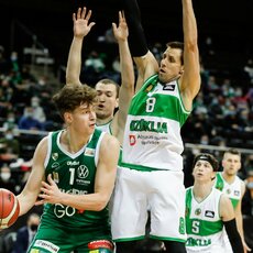 „Žalgiris“ – „Dzūkija“ rungtynių akimirka | BNS nuotr. 17