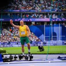 Olimpinis vyrų disko metimo finalas | Kipro Štreimikio/LTOK nuotr. 109