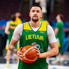 Lietuvos rinktinės treniruotė | Skirmanto Lisausko/BNS Foto nuotr. 31