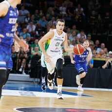 Lietuva - Estija rungtynių akimirka | BNS nuotr. 23