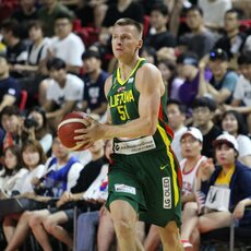 Lietuva – Pietų Korėja rungtynių akimirka | krepsinionamai.lt nuotr. 33