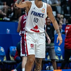 Prancūzija - Latvija rungtynių akimirka | FIBA nuotr. 22