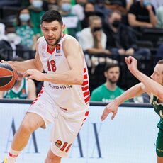 „Žalgiris“ – „Olympiacos“ rungtynių akimirka | Eriko Ovčarenko / BNS foto nuotr. 48