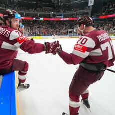 Latvija – Švedija rungtynių akimirka | IIHF nuotr. 29