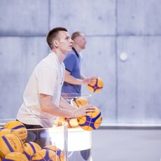 LKL čempionai išbandė hibridinį krepšinio žaidimą | Organizatorių nuotr. 4