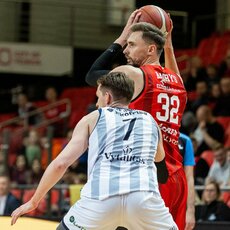 „Rytas“ – „CBet“ rungtynių akimirka  | Allos Fedorčenko ir Manto Stankevičiaus nuotr. 7