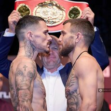 Vasilijaus Lomačenkos ir George‘o Kambosos svėrimų procedūra | Organizatorių nuotr. 8