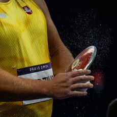 Olimpinis vyrų disko metimo finalas | Vytauto Dranginio/LTOK nuotr. 197