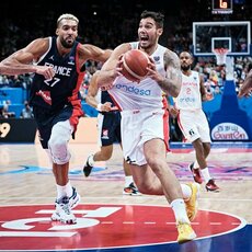 Prancūzija – Ispanija rungtynių akimirka | FIBA nuotr. 6