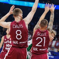Lietuva - Latvija rungtynių akimirka | BNS nuotr. 12