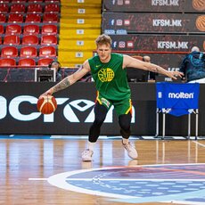 Šiaurės Makedonija – Lietuva rungtynių akimirka | LKF nuotr. 9