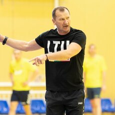 Lietuvos rankinio rinktinės treniruotė | Sauliaus Čirbos nuotr. 8