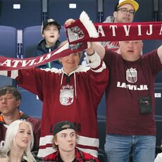 Latvijos – JAV rungtynių akimirka | IIHF nuotr. 5