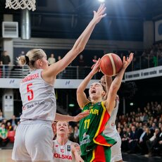 Lietuvių ir lenkių rungtynės | Patricijos Adamovič / BNS nuotr. 97