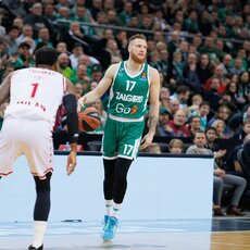 „Žalgiris“ – „AX Armani“ rungtynių akimirka | Eriko Ovčarenko / BNS foto nuotr. 10