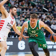 „Žalgiris“ – „Olympiacos“ rungtynių akimirka | Eriko Ovčarenko / BNS foto nuotr. 27