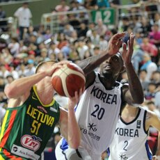 Lietuva – Pietų Korėja rungtynių akimirka | krepsinionamai.lt nuotr. 26