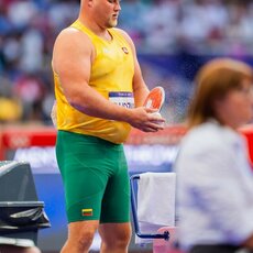 Olimpinis vyrų disko metimo finalas | Kipro Štreimikio/LTOK nuotr. 103