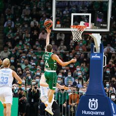 „Žalgiris“ – „Zenit“ rungtynių akimirka | Sportas.lt/Tito Pacausko nuotr. 57