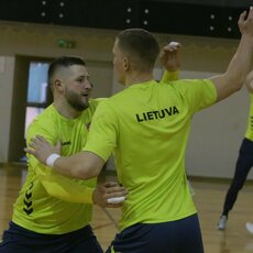 Lietuvos rankinio rinktinės treniruotė | rankinis.lt nuotr. 10