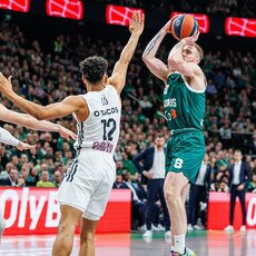 „Žalgiris“ – „Paris“ rungtynių akimirka | Eriko Ovčarenko / BNS foto nuotr. 49