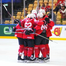 Šveicarija – Vokietija rungtynių akimirka | IIHF nuotr. 27