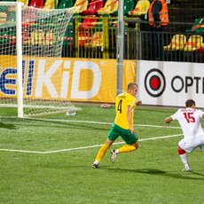 Lietuvos ir Baltarusijos rinktinių rungtynės | Žygimanto Gedvilos / BNS foto nuotr. 30