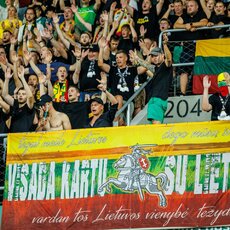 Lietuva – Nyderlandai rungtynių akimirka | Eriko Ovčarenko / BNS foto nuotr. 28