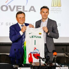 Lietuvos rinktinė pradeda pasiruošimą FIBA Pasaulio taurės atrankos langui | Teodoro Biliūno / BNS foto nuotr. 21