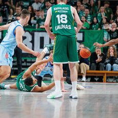 „Žalgiris“ – „CBet“ rungtynių akimirka | Eriko Ovčarenko / BNS foto nuotr. 23