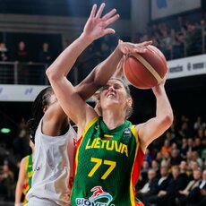 Lietuvių ir lenkių rungtynės | Patricijos Adamovič / BNS nuotr. 96