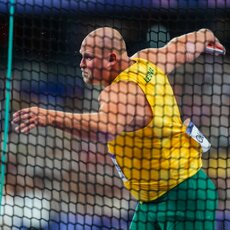 Olimpinis vyrų disko metimo finalas | Kipro Štreimikio/LTOK nuotr. 156