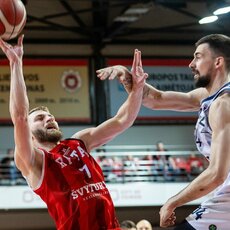 „Rytas“ – „CBet“ rungtynių akimirka  | Allos Fedorčenko ir Manto Stankevičiaus nuotr. 3
