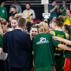 Lietuvių ir lenkių rungtynės | Patricijos Adamovič / BNS nuotr. 104