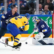 Suomijos – Švedijos rungtynių akimirka | IIHF nuotr. 28