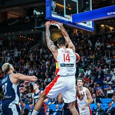 Prancūzija – Ispanija rungtynių akimirka | FIBA nuotr. 31