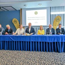 Lietuvos sporto federacijų sąjungos (LSFS) visuotinis narių ataskaitinis rinkiminis susirinkimas | Alfredo Pliadžio nuotr. 2