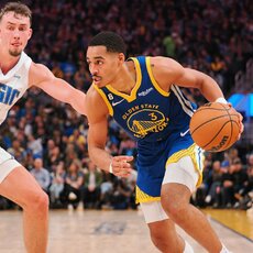 20. Jordanas Poole‘as – 20,4 tšk., 4,5 rez. perd., 2,7 atk. kam., 14,6 PER.  Vidutinė metinė alga: 2,523 mln.  Tikroji vertė: 95,52. | Scanpix nuotr. 11
