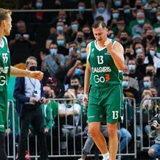 „Žalgiris“ – „Zenit“ rungtynių akimirka | Sportas.lt/Tito Pacausko nuotr. 12