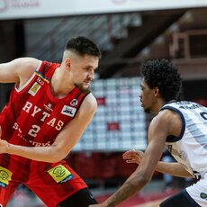 „Rytas“ – „CBet“ rungtynių akimirka  | Allos Fedorčenko ir Manto Stankevičiaus nuotr. 16
