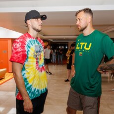 Lietuvos rinktinės stovykla | BNS nuotr. 23