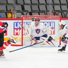 Austrija – Prancūzija rungtynių akimirka | IIHF nuotr. 26