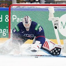 Latvijos – JAV rungtynių akimirka | IIHF nuotr. 24