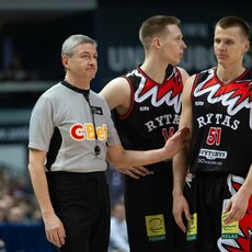 „Rytas" – „Neptūnas“ rungtynių akimirka  | Josvydo Elinsko / BNS foto nuotr. 21