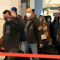 Vilniaus oro uoste sutikti Dakaro dalyviai | BNS nuotr. 10