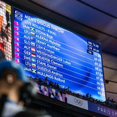 Olimpinis vyrų disko metimo finalas | Vytauto Dranginio/LTOK nuotr. 224