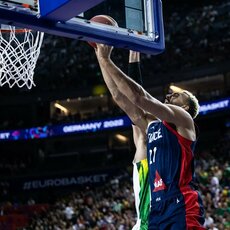Lietuva – Prancūzija rungtynių akimirka | FIBA nuotr. 7