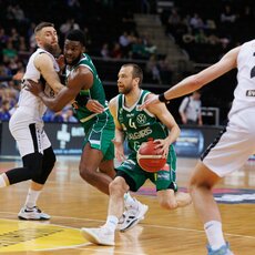 „Žalgiris“ - „Neptūnas“ rungtynių akimirka | BNS nuotr. 13