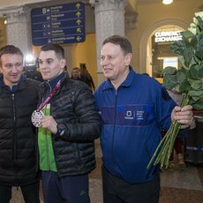 Kristupas Šleiva grįžo su Europos imtynių čempionato medaliu | Roko Lukoševičiaus/BNS Foto nuotr. 19